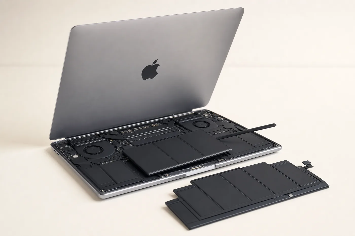 MacBook-Akku aufgebläht: Was jetzt zu tun ist