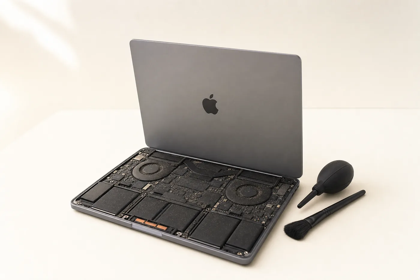 MacBook wird heiß und laut: Reinigung oder Defekt?